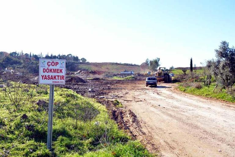 Büyük Manavgat yangınından etkilenen bölgeye dökülen atıklar kaldırıldı