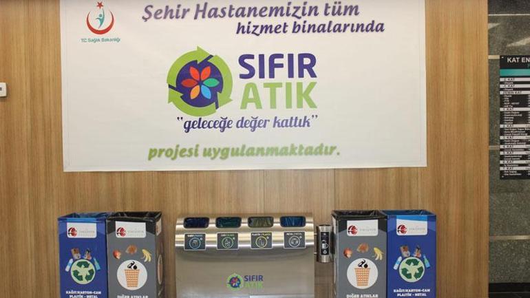 Eskişehir Şehir Hastanesine Sıfır Atık ödülü