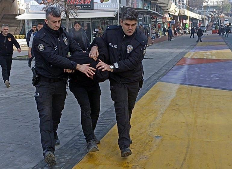 Bolu Belediyesinde taşkınlık yapan pazarcı tutuklandı