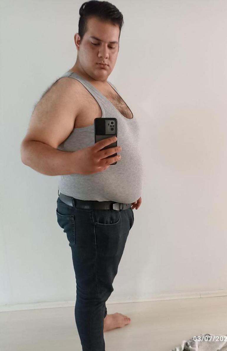 Askere gidebilmek için 4 ayda 57 kilo verdi