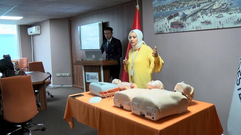 İstanbul Anadolu Denetimli Serbestlik Müdürlüğü personeline ilk yardım eğitimi