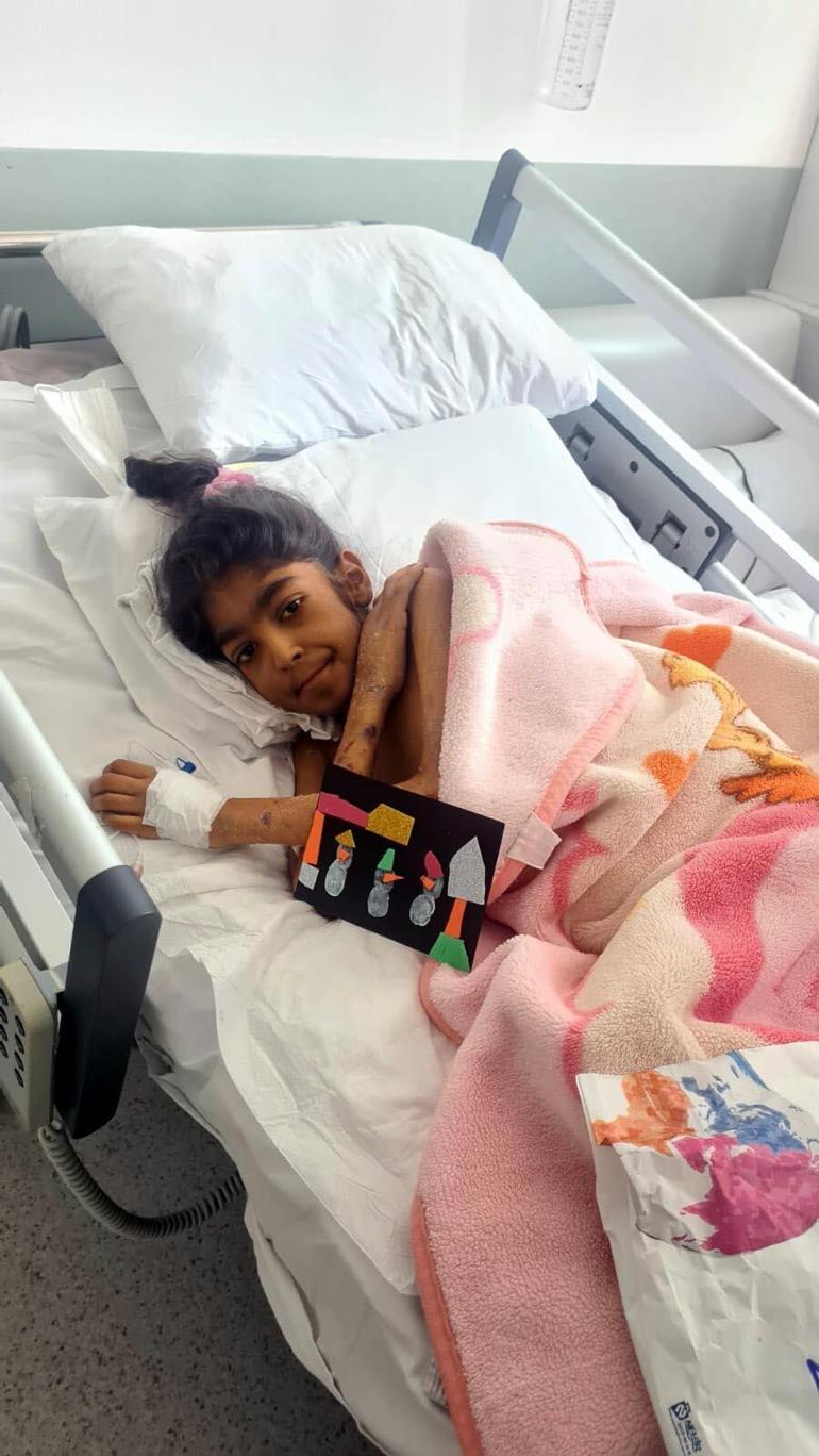 Hasta çocuklar için yeni yıla yeni pijama projesi