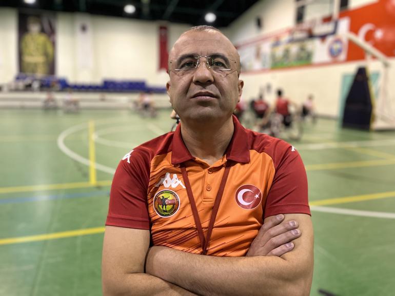 Gazi basketbolcu çavuş, engelli çocuklara umut oldu