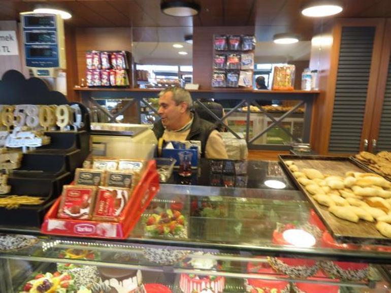 Mekan çıkışı otomobilini bulamayan Diagne fırına sığındı