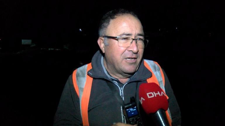 Sultangazide yolun bir tarafına perçin diğer tarafına hafriyat döküldü