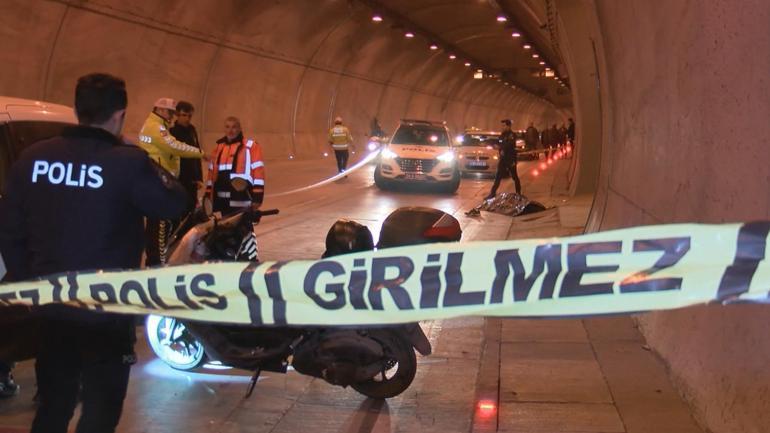 Beyoğlu’nda, Hasköy-Kasımpaşa tünelinde meydana gelen kazada motosiklet sürücüsü hayatını kaybetti