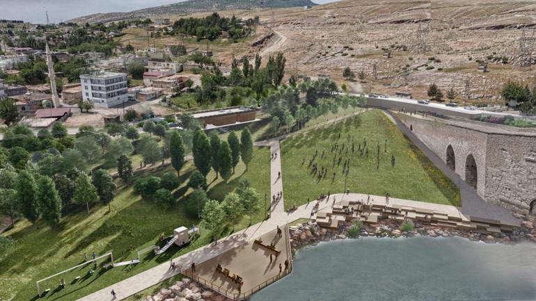 Malabadi Köprüsü’nün görkemini ortaya çıkaracak projede çalışmalar başladı