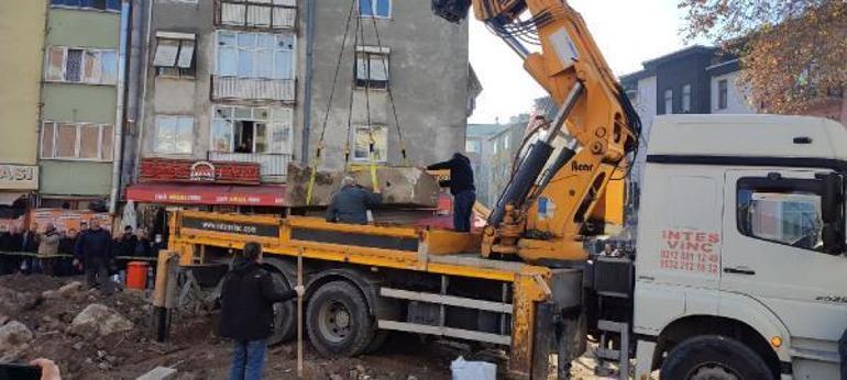 Büyükçekmece’de bulunan lahit Roma dönemine ait çıktı