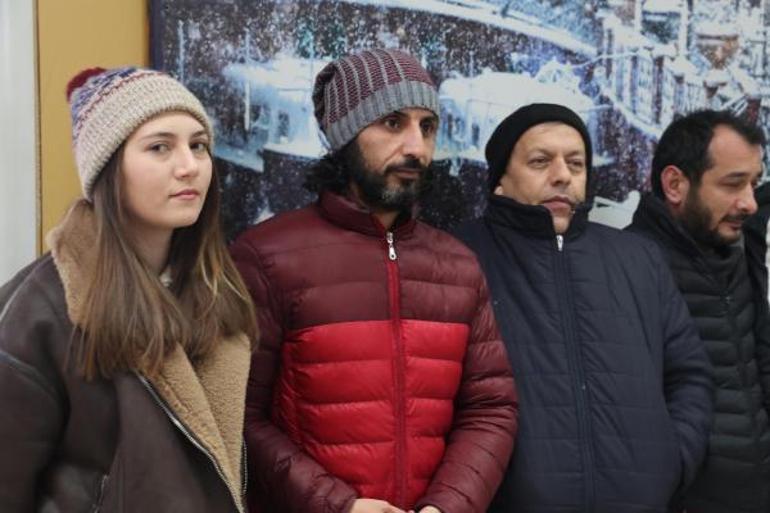 Eskişehir Otogarında çalışanların Üşüyoruz eylemi