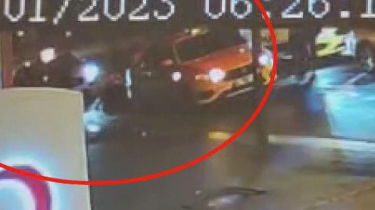 Fatihte taksici cinayeti kamerada