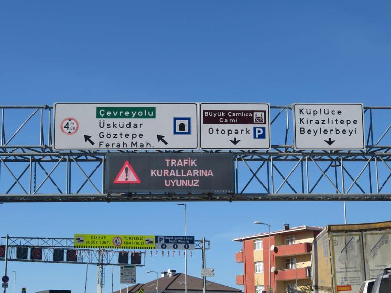 Çamlıca Camii otoparkındaki araçlarla ilgili açıklama