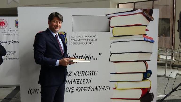 Ceza infaz kurumlarında kütüphane projesine Bakırköy Başsavcılığı 5 bin kitapla katıldı