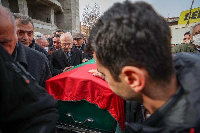 Kılıçdaroğlunun dayısı Ali Gündüz, Ankarada toprağa verildi