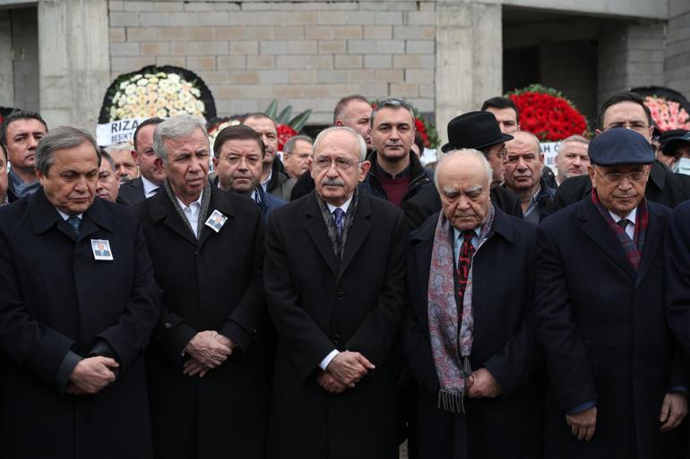 Kılıçdaroğlunun dayısı Ali Gündüz, Ankarada toprağa verildi