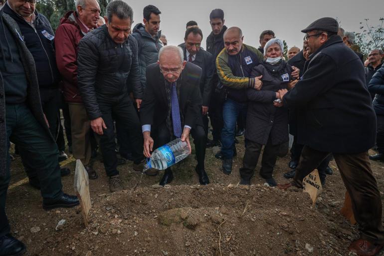 Kılıçdaroğlunun dayısı Ali Gündüz, Ankarada toprağa verildi