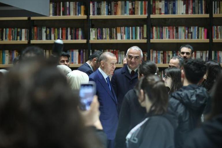 Cumhurbaşkanı Erdoğan, Rami Kütüphanesi açılışını yaptı