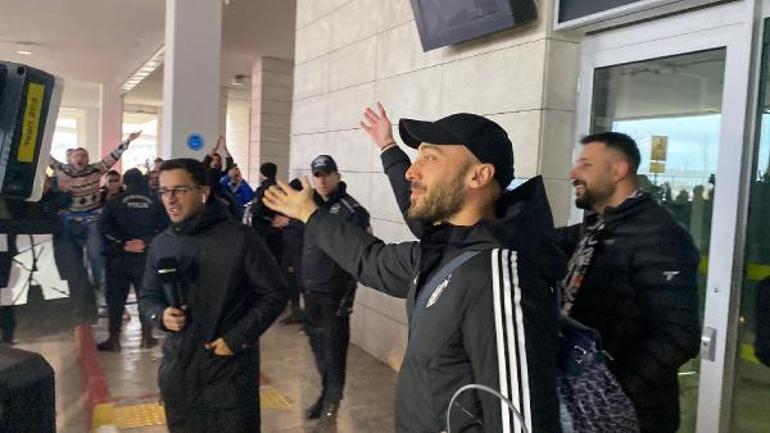 Beşiktaş, Konyada tezahüratlarla karşılandı