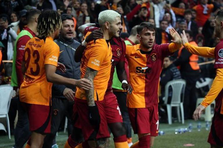 Galatasaray galibiyet serisini 8 maça çıkardı