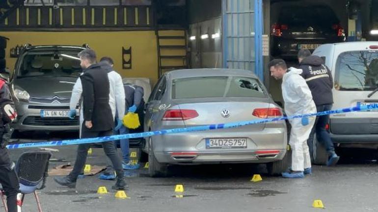 Ümraniyede esnafa ateş edip, silahını düşürünce canından oldu