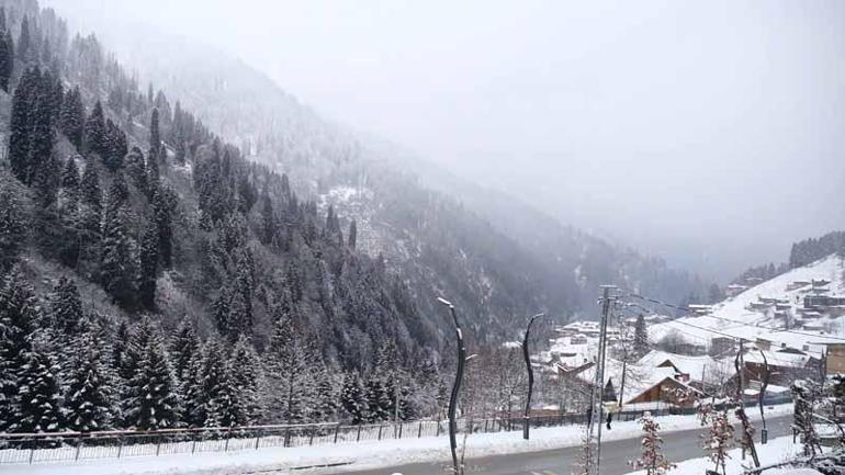 Ayder Yaylasında kış turizm sezonu başladı