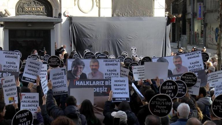 Hrant Dink saldırıya uğradığı noktada anıldı