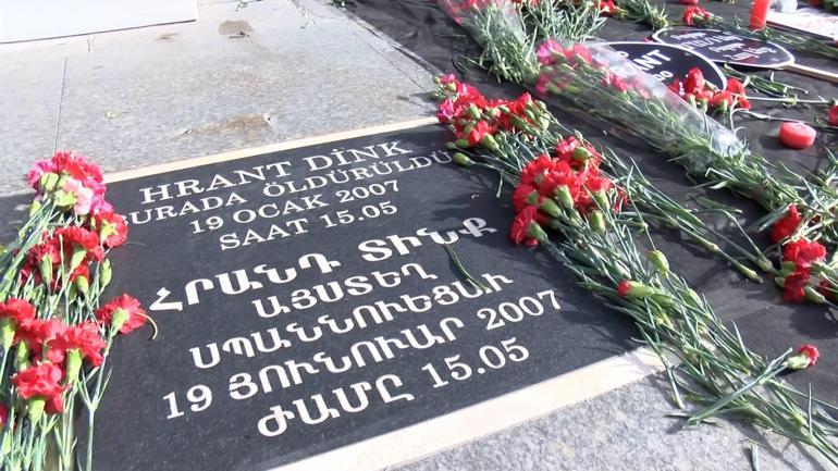 Hrant Dink saldırıya uğradığı noktada anıldı