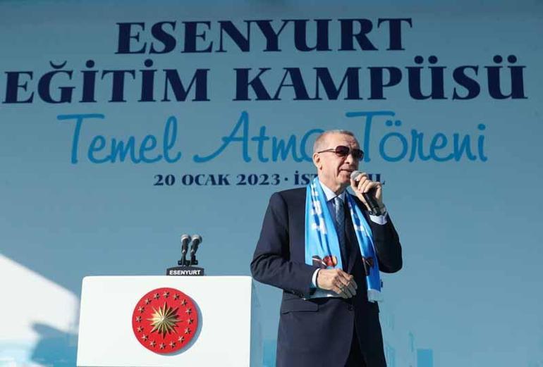 Cumhurbaşkanı Erdoğan: Bizim icraatımızın ulaştığı yerlere bunların hayalleri bile ulaşamaz