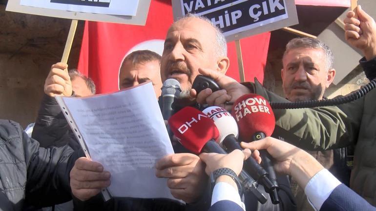 Fikirtepede eylem: Kiralarımızı ödeyemiyoruz