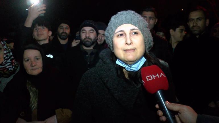 Arnavutköyde site sakinlerinden aidat zammı protestosu