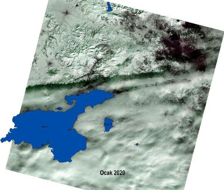 Dr. Akkuş: Van Gölü havzasının ocak ayı uydu görüntüsü felaket manzarası içeriyor
