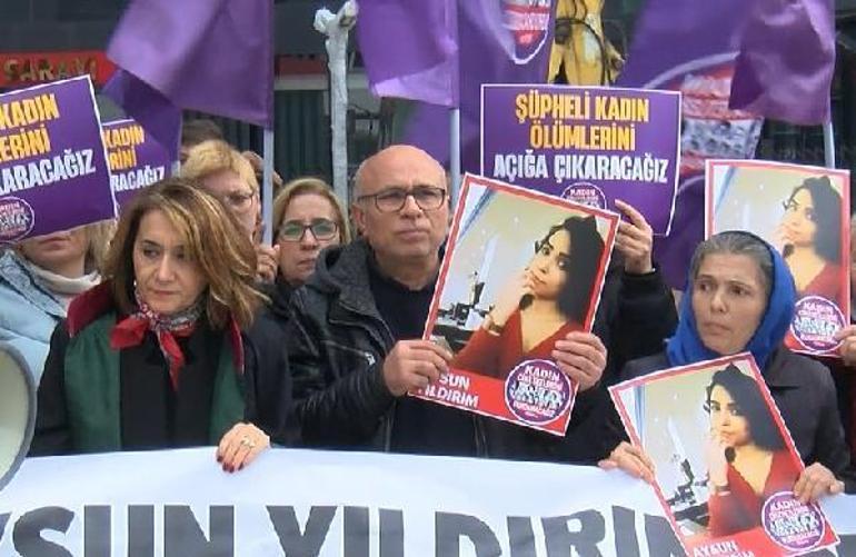 Aysun Yıldırım ölümünde takipsizlik kararına ilişkin basın açıklaması yapıldı