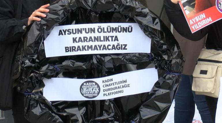 Aysun Yıldırım ölümünde takipsizlik kararına ilişkin basın açıklaması yapıldı