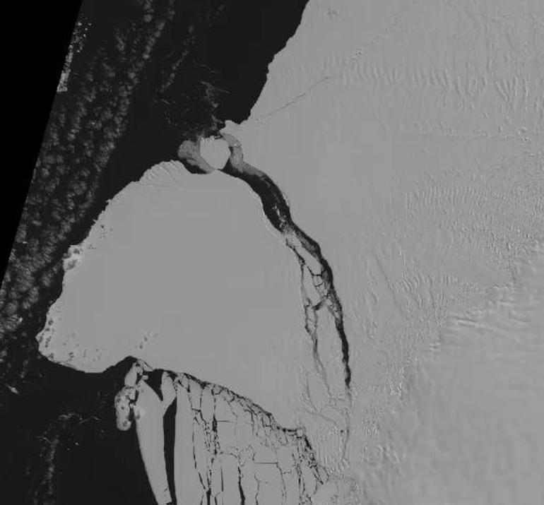 Antarktika’dan Londra büyüklüğünde buz dağı koptu