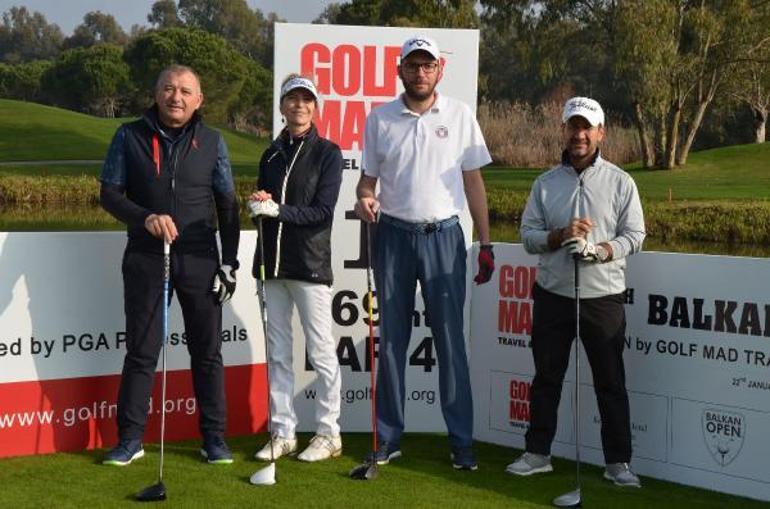 Boşnak eski futbolcu Muslimovicin de katıldığı Balkan Open Golf Turnuvası başladı