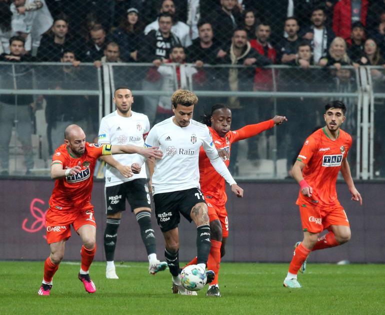 Beşiktaş - Alanyaspor: 3-0