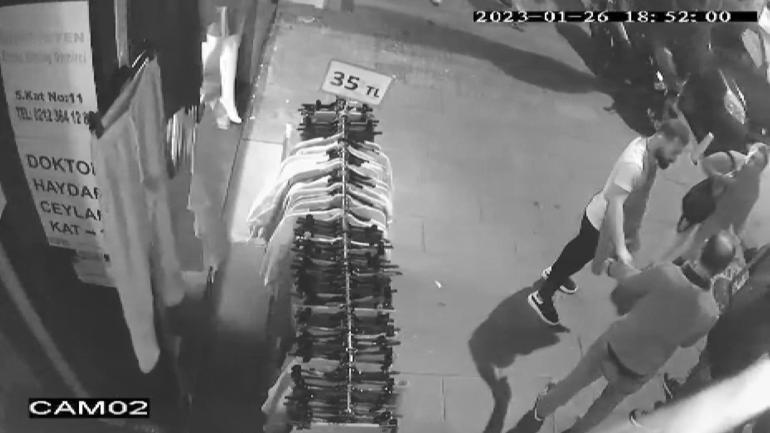 Kağıthanede taciz iddiasına esnaf dayağı