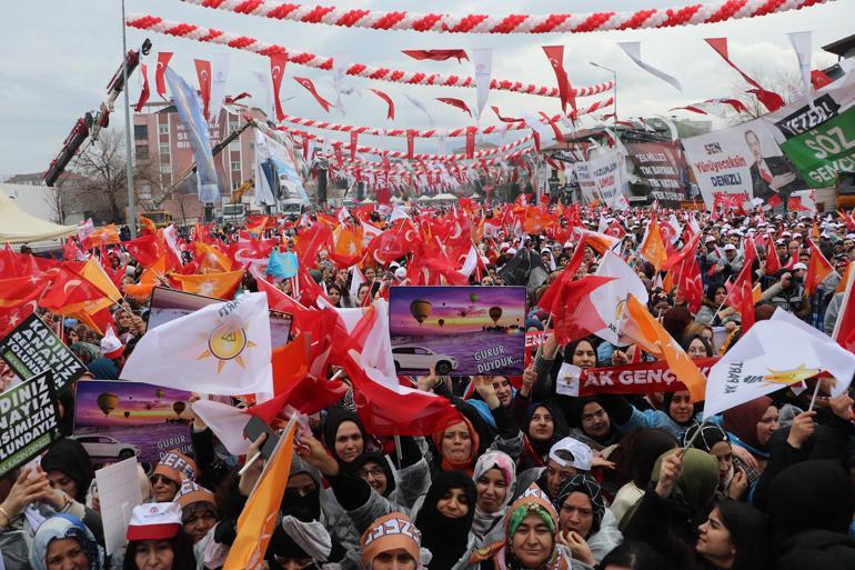 Cumhurbaşkanı Erdoğan: Bakmadıkları tek yer milletin gönlüydü, talepleriydi