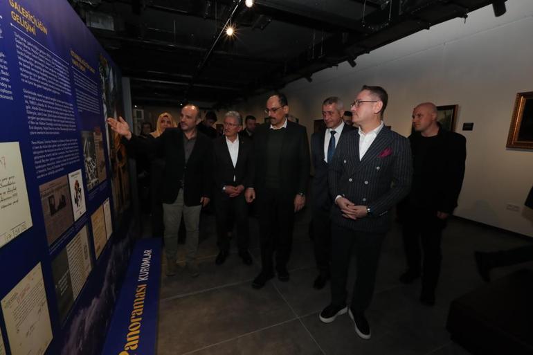 Cumhurbaşkanı Sözcüsü İbrahim Kalın Türk Resminin Panoraması Sergisinin açılışına katıldı