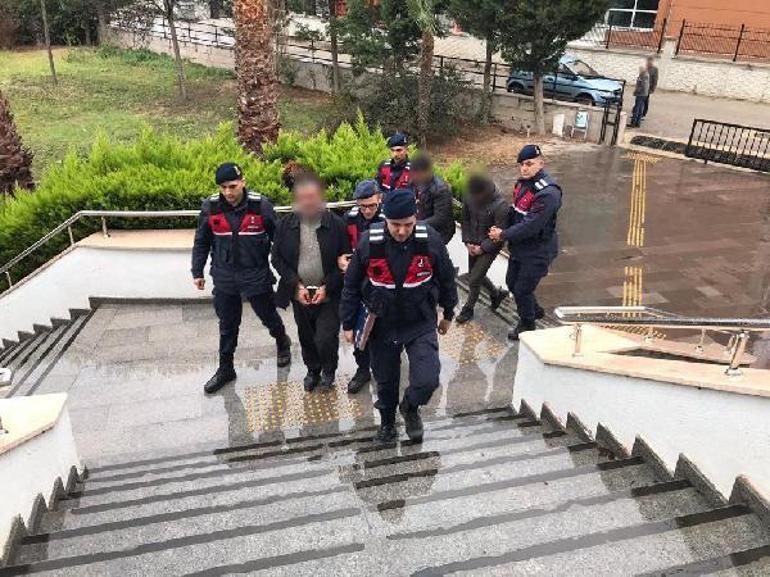 Bursada define için kaçak kazıya 2 tutuklama