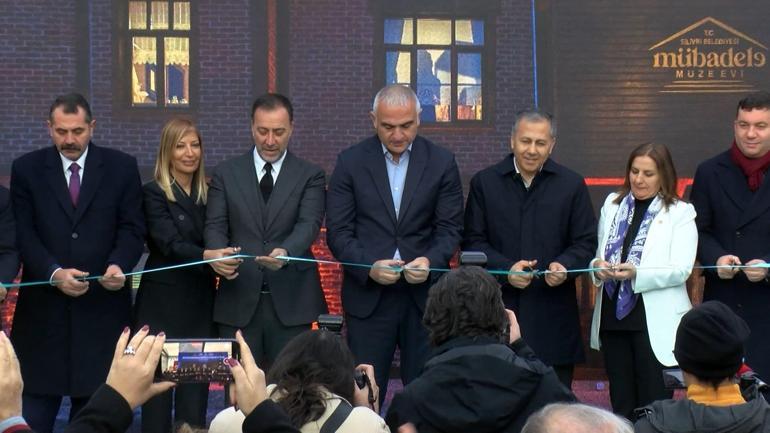 Kültür ve Turizm Bakanı Mehmet Nuri Ersoy, Silivri Mübadele Müzesi açılışına katıldı