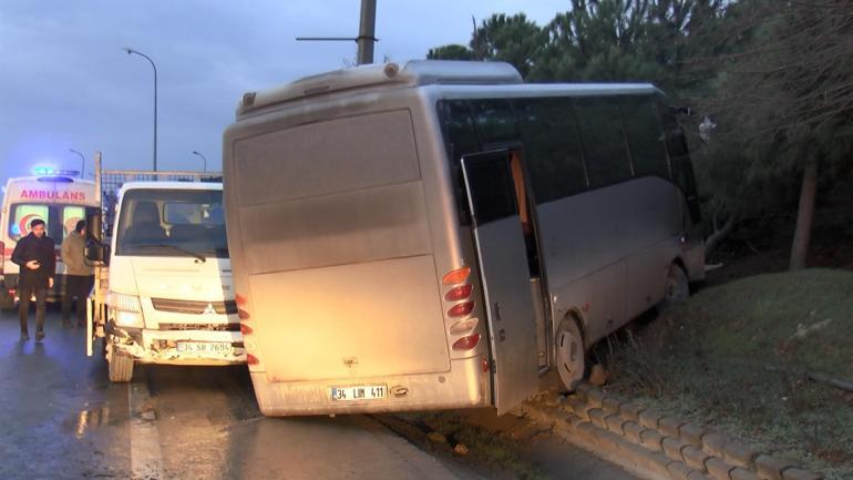 Başakşehirde kazaya yardım etmek isterken canından oldu