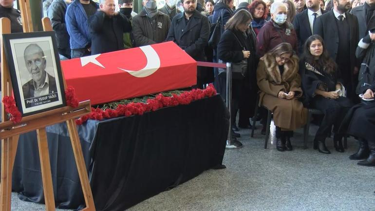 Prof. Dr. Yusuf Yağcı son yolculuğuna uğurlandı
