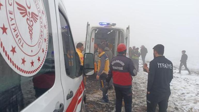 Yoğun sis ve kar, kazaya neden oldu: 2’si ağır, 5 yaralı