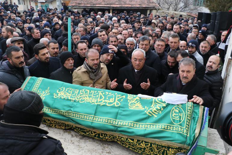 Destici’nin babasının cenazesi toprağa verildi