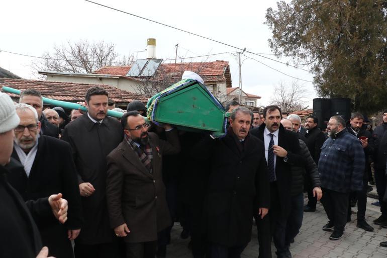 Destici’nin babasının cenazesi toprağa verildi