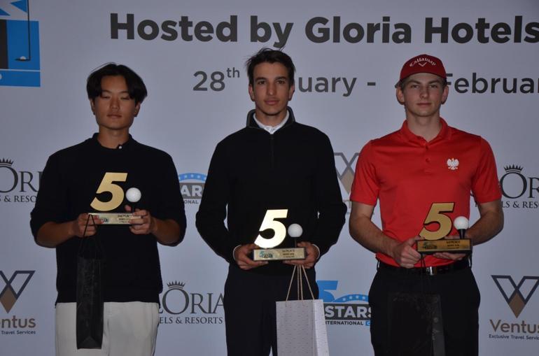 5 Stars International Cup Golf Turnuvası sona erdi