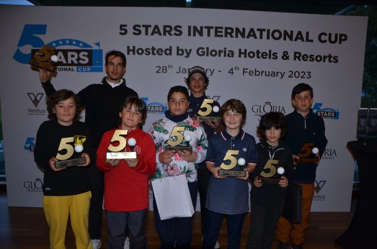 5 Stars International Cup Golf Turnuvası sona erdi