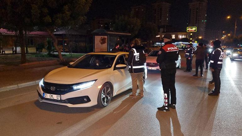 Adana’da 2 bin polisle dron destekli asayiş uygulaması: 61 şüpheli yakalandı