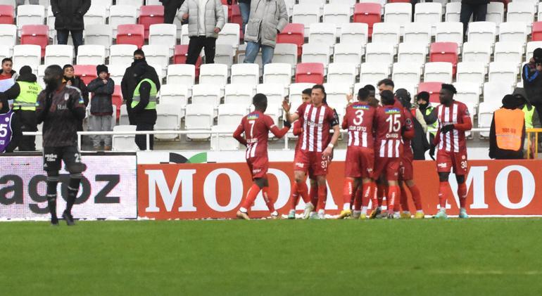 Sivasspor - Beşiktaş: 1-0