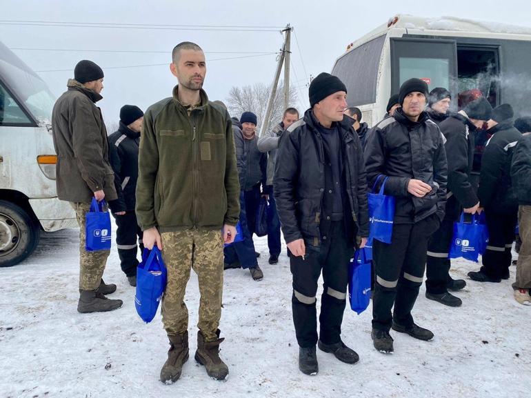Ukrayna, 116 savaş esirini geri aldı